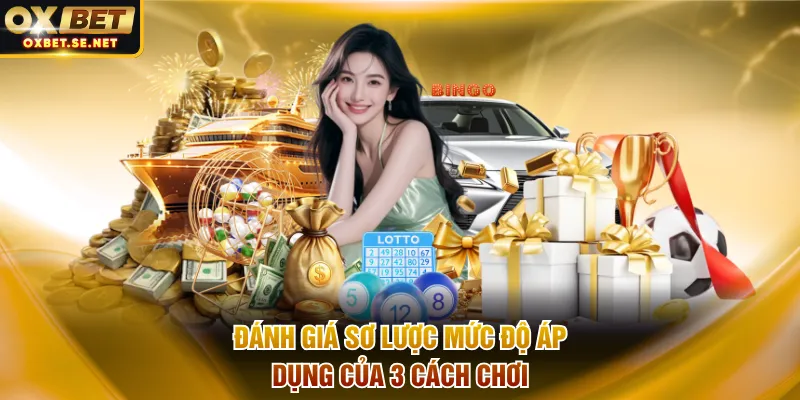 Đánh giá sơ lược mức độ áp dụng của 3 cách chơi